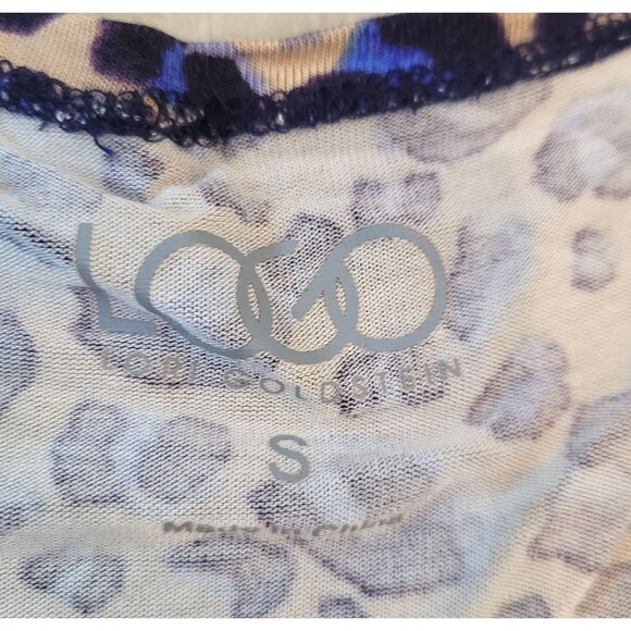 Lot Of 3 LOGO by Lori Goldstein Size S Sleeveless Tunic Tops Camo Animal Print - Picture 7 of 13